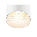 SLV LED 3-Phasen Strahler TRACKSPOT C 17, IP20 IK02, CRi >90, verstellbar, schaltbar, 17W 3000K 2450lm 50°, weiß