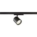 LED 3-Phasen Strahler TRACKSPOT C 17, IP20 IK02, CRi >90, verstellbar, schaltbar, 17W 4000K 2600lm 50°, schwarz