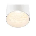 SLV 3-phase luminaire TRACKSPOT C 29 36° adjustable, switchable IP20, white, lacquered 