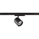 SLV 3-phase luminaire TRACKSPOT C 29 50° adjustable, switchable IP20, black, lacquered 