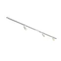 SLV 1-Phasen System Leuchte PURI 2.0, 3er Set, QPAR51, IK02, IP20, dimmbar, weiß
