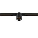 SLV LED Spot FIXT-IT!, 48V, DALI, rund, für Einbauschiene, 36°, 8W, 2000-3000K, 480lm, UGR<19, IP20, dimmbar, schwarz/schwarz