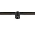 SLV LED Spot FIXT-IT!, 48V, DALI, rund, für Einbauschiene, 36°, 8W, 2000-3000K, 480lm, UGR<19, IP20, dimmbar, schwarz/schwarz