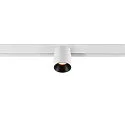 SLV track spot FIXT-IT! round, surface-mounted version, suitable for VDU workstation IP20, black, white, lacquered dimmable