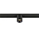 LED Spot FIXT-IT!, 48V, DALI, rund, für Aufbauschiene, 36°, 8W, 2000-3000K, 480lm, UGR<19, IP20, dimmbar, schwarz/schwarz