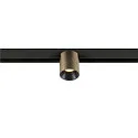 LED Spot FIXT-IT!, 48V, DALI, rund, für Aufbauschiene, 36°, 8W, 2000-3000K, 480lm, UGR<19, IP20, dimmbar, bronze/schwarz
