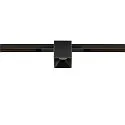 SLV track spot FIXT-IT! round, built-in version, suitable for VDU workstation IP20, black, lacquered dimmable