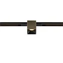LED Spot FIXT-IT!, 48V, DALI, eckig, für Einbauschiene, 36°, 8W, 2000-3000K, 495lm, UGR<19, IP20, dimmbar, bronze/schwarz