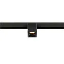 LED Spot FIXT-IT!, 48V, DALI, eckig, für Aufbauschiene, 36°, 7W, 2700K, 800lm, UGR<19, IP20, dimmbar, schwarz/schwarz