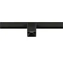 SLV LED Spot FIXT-IT!, 48V, DALI, eckig, für Aufbauschiene, 36°, 7W, 2700K, 800lm, UGR<19, IP20, dimmbar, schwarz/schwarz