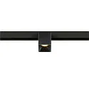 LED Spot FIXT-IT!, 48V, DALI, eckig, für Aufbauschiene, 36°, 7W, 3000K, 865lm, UGR<19, IP20, dimmbar, schwarz/schwarz