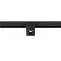 SLV LED Spot FIXT-IT!, 48V, DALI, eckig, für Aufbauschiene, 36°, 8W, 2000-3000K, 495lm, UGR<19, IP20, dimmbar, schwarz/schwarz