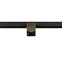 SLV LED Spot FIXT-IT!, 48V, DALI, eckig, für Aufbauschiene, 36°, 8W, 2000-3000K, 495lm, UGR<19, IP20, dimmbar, bronze/schwarz