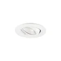 SLV LED Deckeneinbauleuchte NEW TRIA® 45, rund, 24°, 4W, 2700K, 360lm, UGR<22, IK02, IP20, weiß