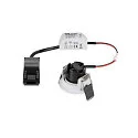 SLV LED Deckeneinbauleuchte NEW TRIA® 45, rund, 24°, 4W, 3000K, 360lm, UGR<22, IK02, IP20, weiß