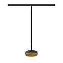 LED Pendelleuchte GRIP! FLAT TRACK 48V, 15W, 2700/3000K, 400lm, IP20, dimmbar, schwarz/gold