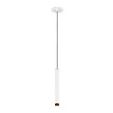 LED Pendelleuchte GRIP! S, 29°, 10W, IP20, dimmbar, 3000K, 620lm, weiß/schwarz
