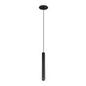 SLV LED Pendelleuchte GRIP! S, 29°, 10W, IP20, dimmbar, 3000K, 620lm, schwarz/gold