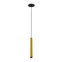 LED Pendelleuchte GRIP! S, 29°, 10W, IP20, dimmbar, 2700K, 590lm, gold/schwarz