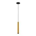 LED Pendelleuchte GRIP! S, 29°, 10W, IP20, dimmbar, 3000K, 620lm, gold/schwarz