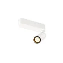 LED Deckenaufbauleuchte GRIP! M SINGLE, 42°, 14W, IP20, dimmbar, 3000K, 1540lm, weiß/schwarz