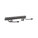 SLV Outdoor LED Wallwasher GALEN PRO 60, IP65 IK06, 60cm, 20W 3000K 2300lm, asymmetrisch 26°/54°, DALI 2 dimmbar, anthrazit