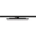 SLV 3-phase spot SIGHT PANEL MULTI square, rotatable, switchable IP20, black 