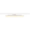 3-phase spot SIGHT PANEL MULTI square, rotatable, switchable IP20, white 