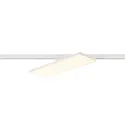 SLV LED 3-Phasen Strahler SIGHT PANEL MULTIPOWER, 58x19cm, eckig, CRi>90, drehbar, schaltbar, 38-72W 3000K 10800lm 70°, weiß