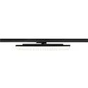 LED 3-Phasen Strahler SIGHT PANEL DALI-2, 58x19cm, eckig, CRi>90, drehbar, dimmbar, 38W 4000K 11600lm 70°, schwarz