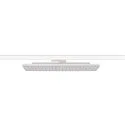 SLV LED 3-Phasen Strahler SIGHT PANEL DALI-2, 58x19cm, eckig, CRi>90, drehbar, dimmbar, 38W 4000K 11600lm 70°, weiß