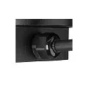 SLV LED Boden-Einbauleuchte DASAR® L ASYM, IP65/IP67 IK10, 19W 3000K 1800lm 70/40°, neigbar, befahrbar, DALI, Edelstahl, eckig