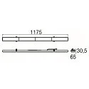 SLV light carrier RETRO LT 120 OVAL DALI DALI controllable, CCT Switch, adjustable, multipower IP20, white dimmable