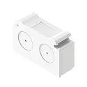 Zubehör für Lichtband-System EASYLIGHT - Endkappe, universal, mechanisch, weiß