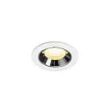 LED Deckeneinbauleuchte NUMINOS® XS, 6,9W, IP20, 20°, 3000K, 950lm, weiß/chrom