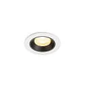 LED Deckeneinbauleuchte NUMINOS® XS, 6,9W, IP20, 40°, 3000K, 950lm, weiß/schwarz