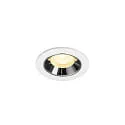 LED Deckeneinbauleuchte NUMINOS® XS, 6,9W, IP20, 40°, 3000K, 950lm, weiß/chrom