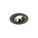 LED Deckeneinbauleuchte NUMINOS® MOVE XS, 6,9W, IP20, schwenkbar, 20°, 2700K, 900lm, schwarz/chrom