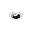 ceiling recessed luminaire NUMINOS® MOVE S swivelling, suitable for VDU workstation IP20, black, white dimmable