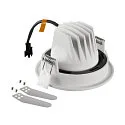 SLV LED Deckeneinbauleuchte NUMINOS® MOVE S, rund, 6,7W, IP20, dimmbar, 55°, 3000K, 1050lm, weiß