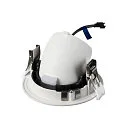 SLV LED Deckeneinbaustrahler NUMINOS® GIMBLE M, 12W, IP20, dimmbar, 20°, 3000K, 1800lm, weiß
