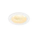 LED Deckeneinbauleuchte NUMINOS® M, rund, 12W, IP20, dimmbar, 55°, 3000K, 1800lm, weiß