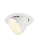 LED Deckeneinbaustrahler NUMINOS® GIMBLE L, rund, 17W, IP20, dimmbar, 20°, 4000K, 2700lm, weiß