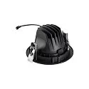 SLV LED Deckeneinbauleuchte NUMINOS® MOVE L, rund, 17W, IP20, dimmbar, 20°, 3000K, 2500lm, schwarz/weiß