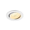 LED Deckeneinbauleuchte NUMINOS® MOVE L, rund, 17W, IP20, dimmbar, 55°, 3000K, 2500lm, weiß