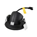 SLV LED Deckeneinbaustrahler NUMINOS® GIMBLE XS, rund, 6,9W, IP20, dimmbar, 55°, 4000K, 1000lm, schwarz
