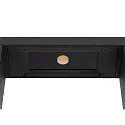 SLV Outdoor LED-Stehleuchte FLATT II 36, IP65 IK03, 36cm, 10W 2700K 650lm, Seeluft-beständig, dimmbar, schwarz
