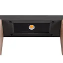 SLV Outdoor LED-Stehleuchte FLATT II 62, IP65 IK03, 62cm, 10W 2700K 650lm, Seeluft-beständig, dimmbar, anthrazit / Holzdekor