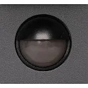 SLV outdoor wall luminaire FLATT II SENSOR PHASE up / down, with sensor, switchable, sea-air resistant IP54, black, lacquered 