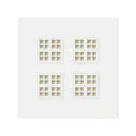 LED Raster-Einbaupanel PAVANNO 625 DALI, IP20, 220-240V AC/DC, 18-39W 3000-5000 (CCT) 6930lm 80°, UGR <19, dimmbar